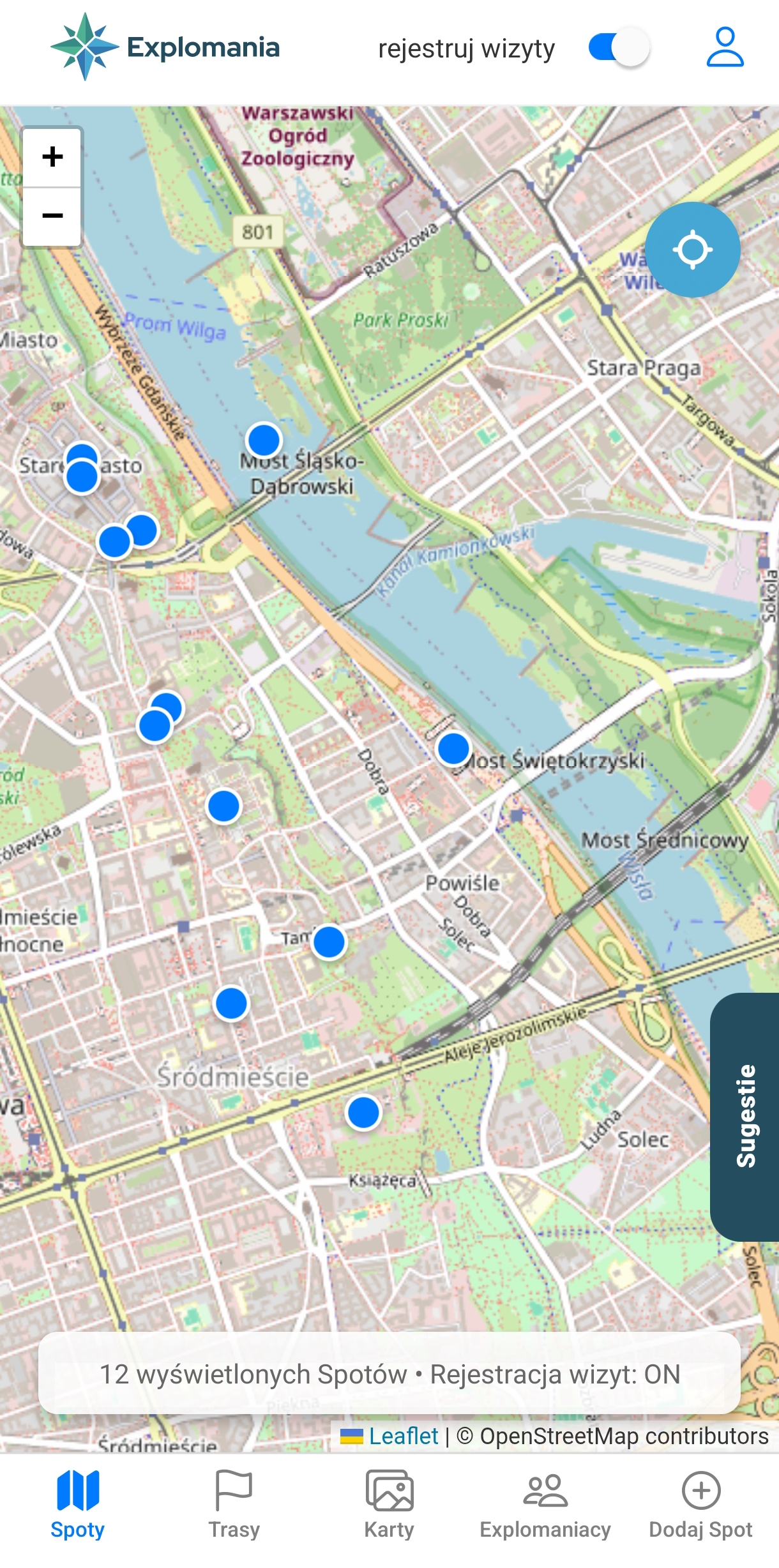 Efficient location tracking and visit detection engine